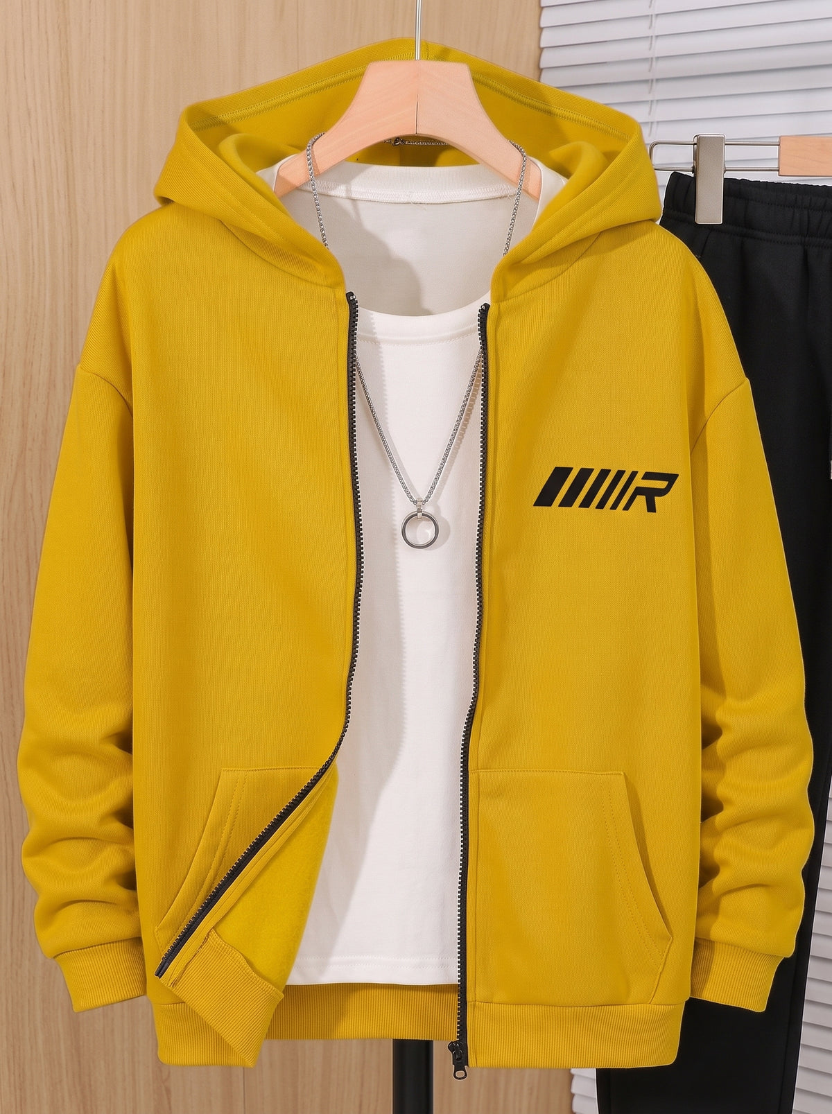 Golden & Black Winter Tracksuit